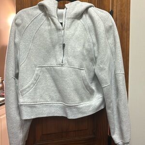 Lululemon quarter zip cropped pullover